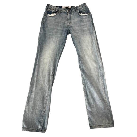 * Modern Culture Light Wash Blue Denim Performance Jeans Men's Size 34x32 - Picture 1 of 7